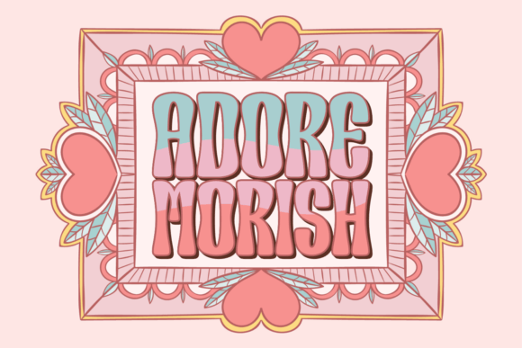 Adora Morish: A Cheerful Display Font for Digital Brand Moments