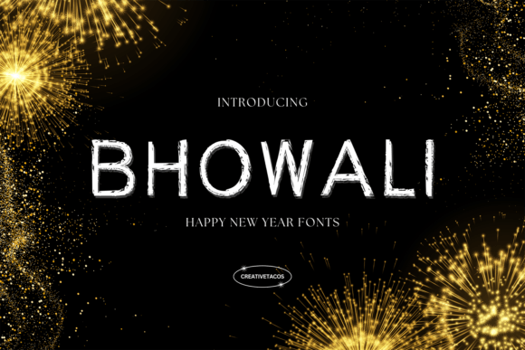 Bhowali: A Bold Brush Font That Makes Your New Year Campaign Pop