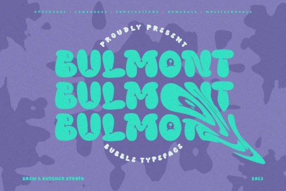 Bulmont: A Playful Display Font for Editorial Charm