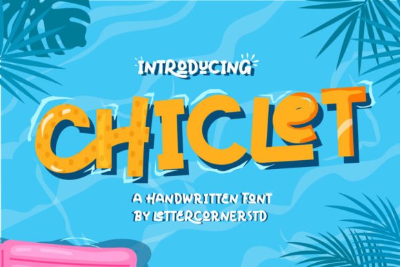Chiclet: A Display Font with Bite