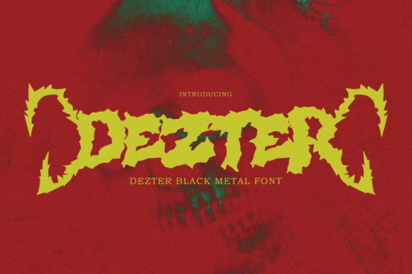 Dezter: A Display Font That Commands Attention