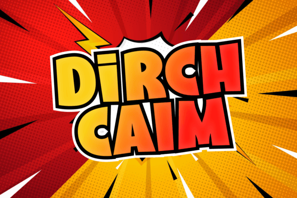 Dirch Calm: A Display Font That Makes Your Brand Feel Joyful & Memorable