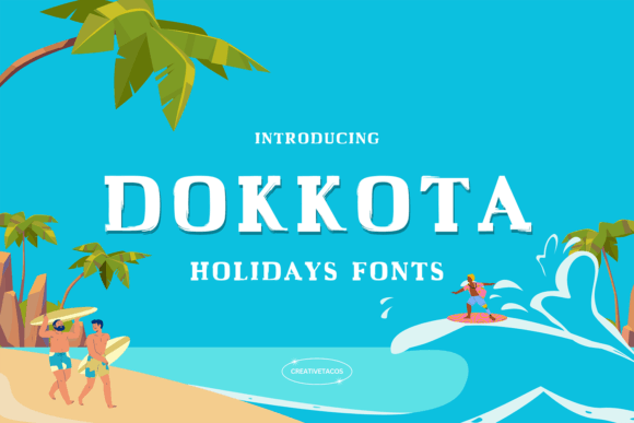Dokkota: A Playful Yet Polished Display Font for Small Businesses