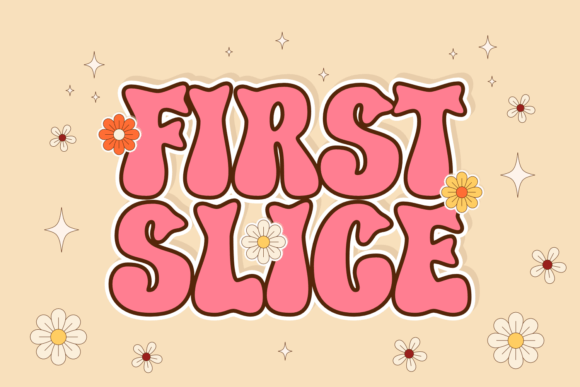 First Slice: A Joyful Display Font for Editorial Design