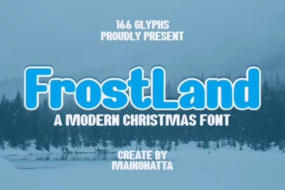 Frost Land: A Christmas Display Font That Delivers Mood, Not Just Magic