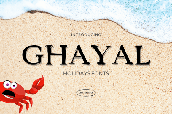 Ghayal: A Bold, Expressive Display Font Worth Trusting