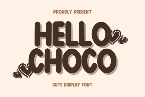 Hello Choco: A Modern Display Font That Elevates Digital Branding