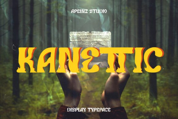 Kanettic: A Display Font That Speaks Before You Read