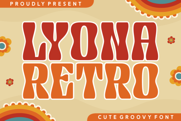 Lyona Retro: A Playful Display Font for Handmade Charm