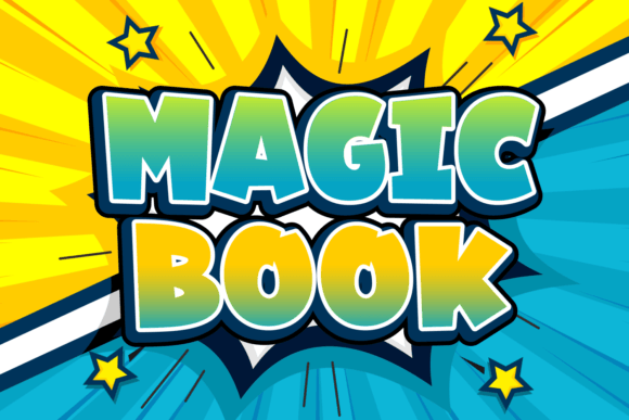 Magic Book: A Joyful Display Font for Scroll-Stopping Campaigns