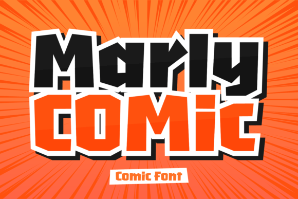 Marly Comic: A Display Font That Makes Your Campaign Pop