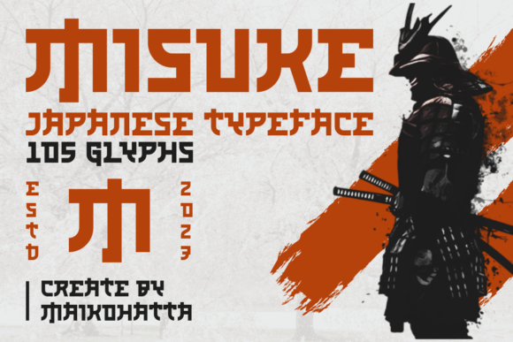 Misuke: A Display Font That Commands Attention