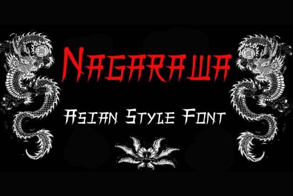 Nagarawa: A Display Font That Speaks Asian Aesthetic With Clarity