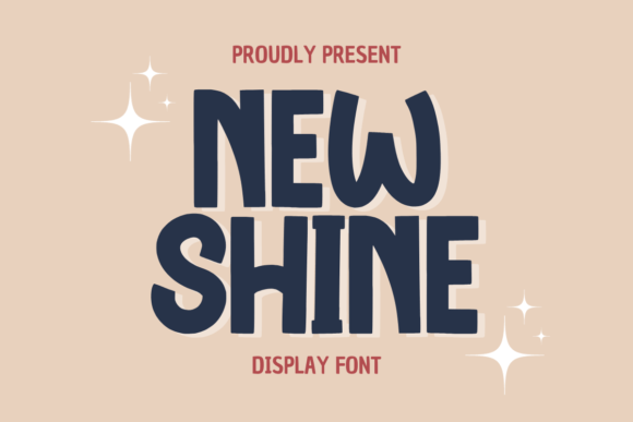 New Shine Display Font: Modern Luxury for Campaign Headlines