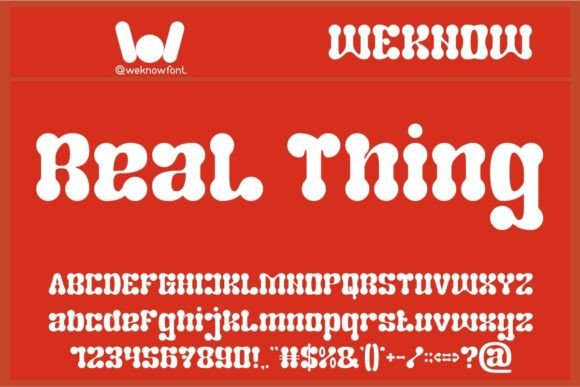 Real Thing Font: Scroll-Stopping Display Type for Modern Brands