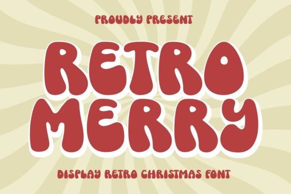 Retro Merry: A Display Font That Brings Warmth to Holiday Branding
