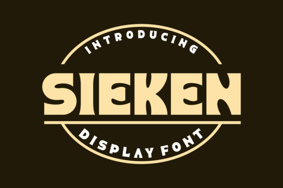 Sieken: A Display Font That Elevates Real Small Business Branding