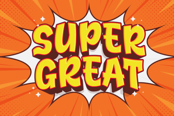 Super Great: A Playful Display Font That Lifts Editorial Mood