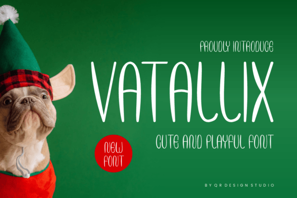 Vatallix Font: Bold, Authentic Display Typeface for Crafters