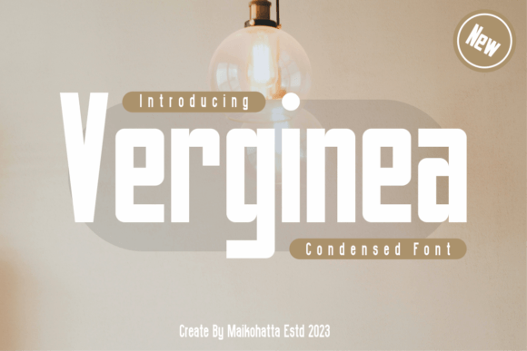 Verginea: A Refined Display Font for Digital Branding