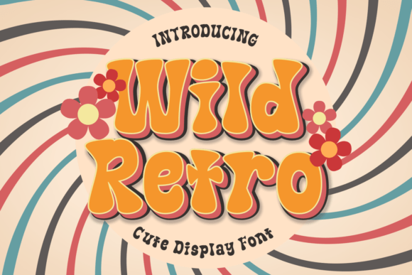 Wild Retro: A Playful Display Font for Memorable Branding